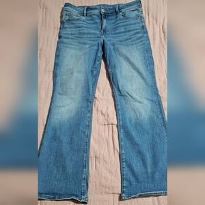 American Eagle Outfitters Light Blue Flared Jeans